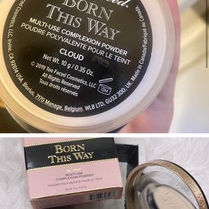 too faced born this way multi-use complexion powder /foundation